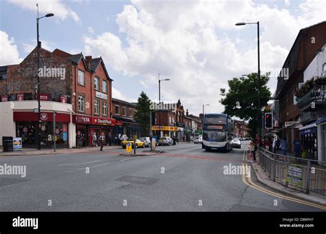 in didsbury village, a surburb in south manchester, uk Stock Photo - Alamy