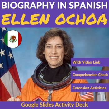 Biography in Spanish - Ellen Ochoa (Astronaut) - México by Speaking Latino