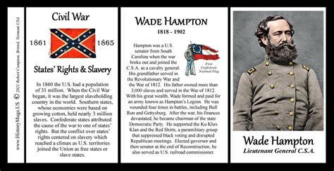 Hampton, Wade - Civil War - HistoryMugs.us