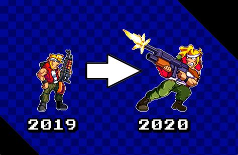 Then Vs. Now! Marco (Metal Slug) - [PixelArt] by WaterPixelArt on Newgrounds