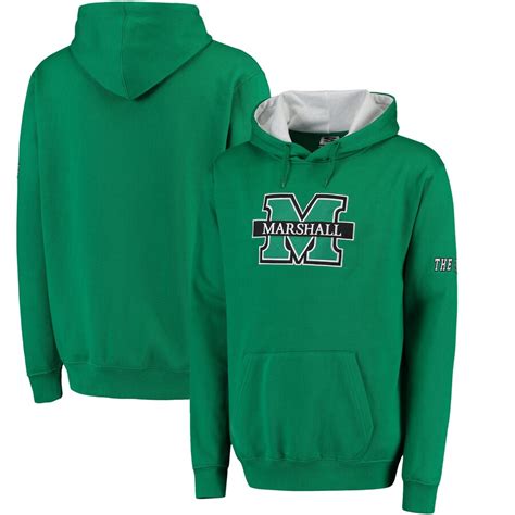 Marshall Thundering Herd Stadium Athletic Big Letter Logo Pullover ...