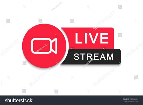 Live Stream Logo Live Streaming Icon Stock Vector (Royalty Free ...