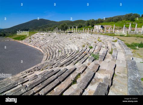 Ancient Greek Stadium in Ancient Messini Stock Photo, Royalty Free Image: 36463890 - Alamy