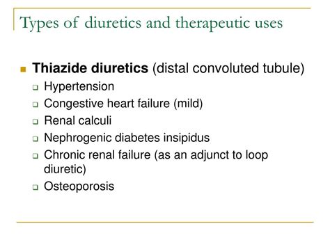 PPT - Diuretics PowerPoint Presentation, free download - ID:6881599