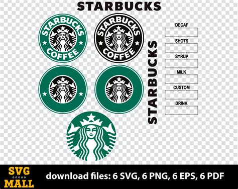 Template Starbucks Svg Free