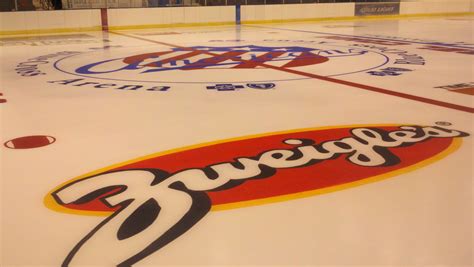 The Finished Amerks Logo at Center Ice – LGA Hockey News & Info