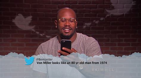 Von Miller from Celebrity Mean Tweets From Jimmy Kimmel Live! | E! News