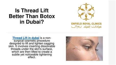 Is Thread Lift Better Than Botox in Dubai.pptx | DocDroid