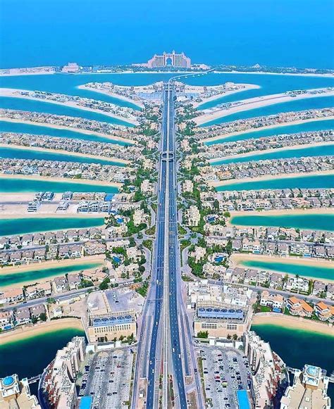 The palm Jumeirah @thewonderfulplaces_ #palmjumeirah #atlantisdubai # ...