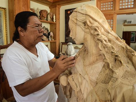 Betis sculptor putting finishing touches on Catholic icons for papal visit - Roman Catholic ...