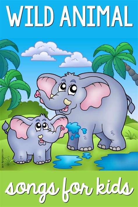 Wild Animal Songs for Preschool | Zoo | Jungle - Pre-K Pages