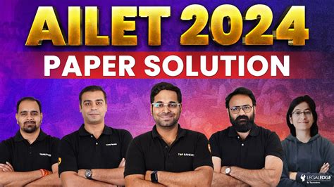 AILET 2024 Paper Analysis [Detailed Solution] | AILET Exam Questions - Win Big Sports