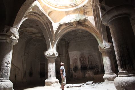 Remembering genocide and faith at Geghard Monastery in the mountains of Armenia - PeopleOfAr