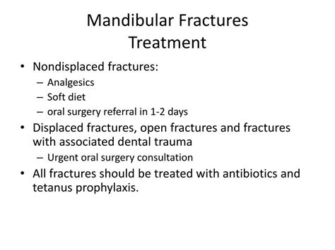 PPT - FRACTURES OF MAXILLA AND MANDIBLE PowerPoint Presentation, free download - ID:2395205