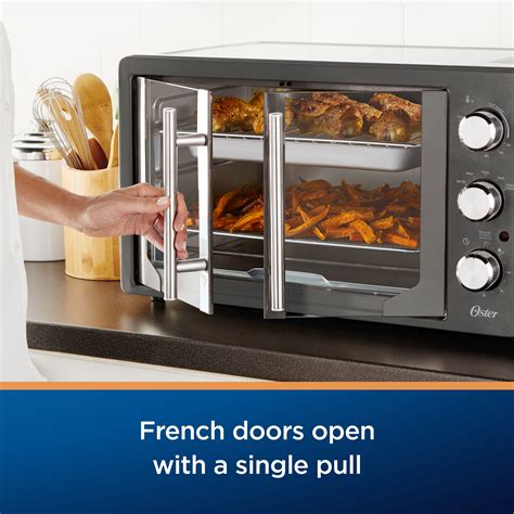 Oster Extra-Large French Door Air Fry Countertop Toaster Oven - Walmart.com