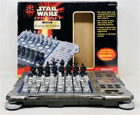 No te pierdas este artículo de mi tienda de #etsy: Star Wars Chess Set. Episode I. Galactic ...