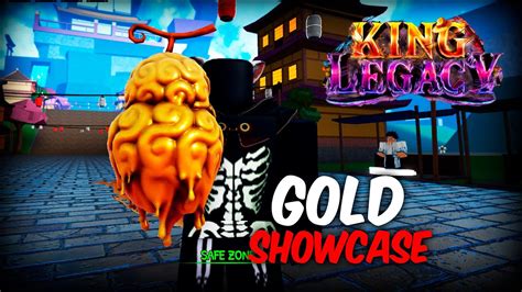 GOLD FRUIT SHOWCASE UPDATE 4.6 | KING LEGACY - YouTube