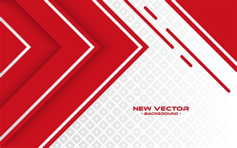 Red white modern abstract background design 10007638 Vector Art at Vecteezy