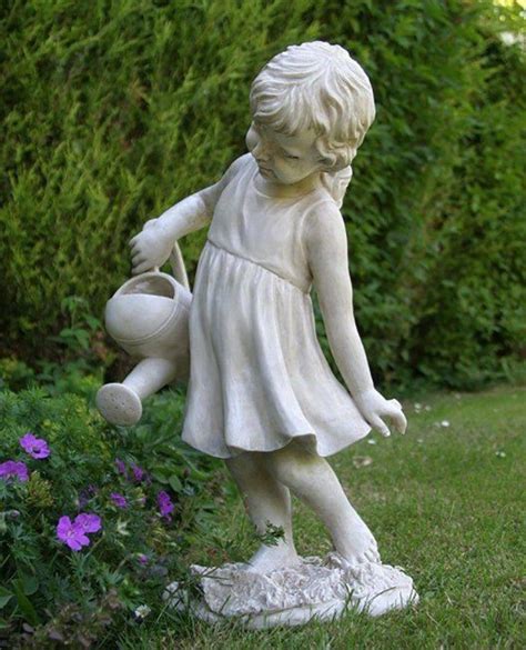 Decorating Your Garden With Children Statues | Garden statues, Outdoor garden statues, Garden ...