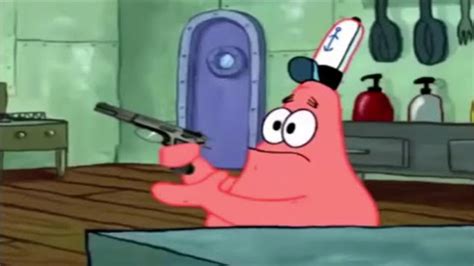 Patrick That's a Gun | Know Your Meme