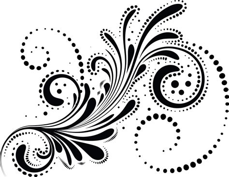 Swirls Digital FLORAL ELEMENTS, Clipart,Wedding Digital Clip Art, Great for Wedding Invitations ...