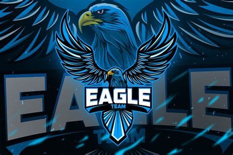 Eagles - Mascot & Esport Logo | Game logo design, Eagle, Logo design