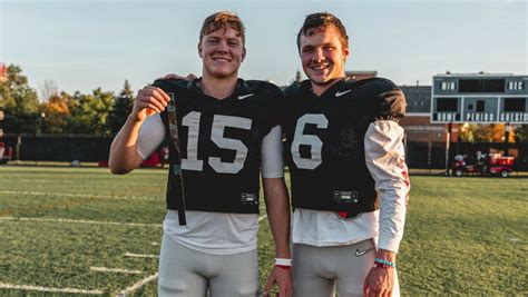 Quarterbacks Kyle McCord, Devin Brown Ready For Difficult Battle