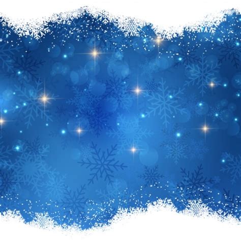 Free Vector | Bright christmas night background