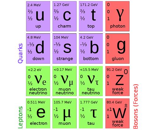 The Ultimate Field Guide to Subatomic Particles: Elementary Particles Cheat Sheet