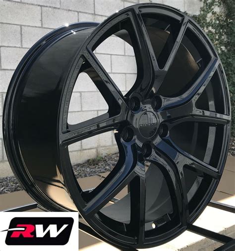 Dodge Durango Wheels 20 inch 20x9 Gloss Black Grand Cherokee SRT OE Replica Rims