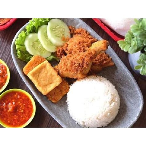 Jual Paket ayam serundeng || Nasi box || catering bandung | Shopee Indonesia