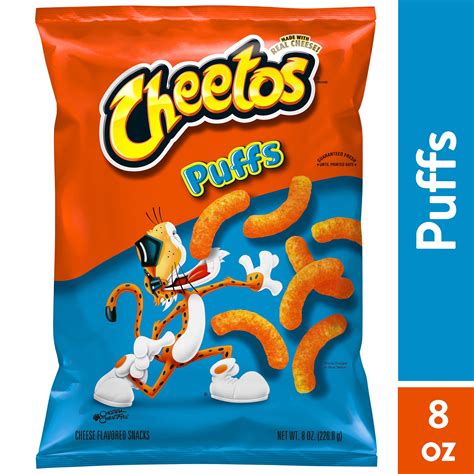 Cheetos Puff Cheese Flavored Snack Chips, 8 oz - Walmart.com