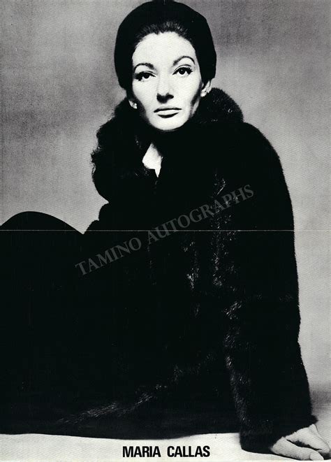 Maria Callas Poster Black-And-White – Tamino