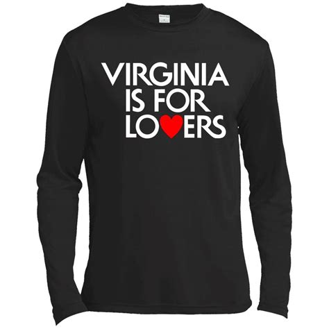 Virginia Is For Lovers T-shirt – Long Sleeve Tee – Grass Place