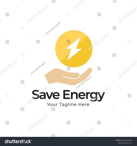 Save Energy Logo Symbol Icon Template Stock Vector (Royalty Free ...