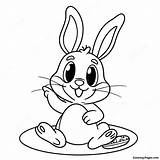 Colorful Disney Easter Bunny Coloring Page  Pagescom sketch template