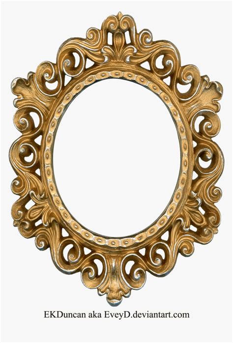 Fancy Oval Frame Clip Art - Vintage Picture Frame Png, Transparent Png , Transparent Png Image ...