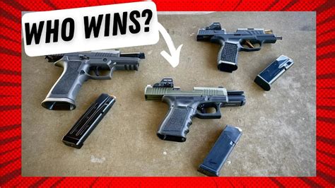 SIG vs. GLOCK Pistols for accuracy