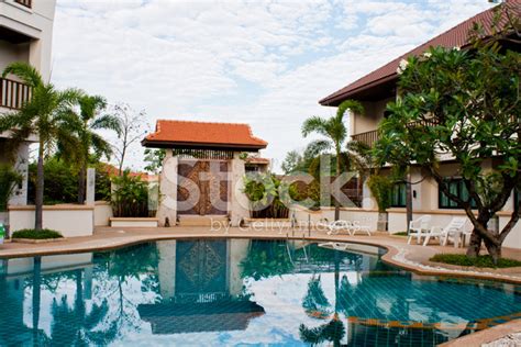 Swimming Pool In Hotel Thailand Stock Photo | Royalty-Free | FreeImages