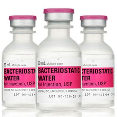 30ml Bacteriostatic Water for Injection (3 pack) – Bacteriostaticwater.com