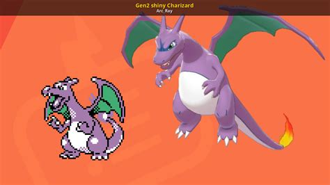 Gen2 shiny Charizard [Pokemon Sword & Shield] [Mods]