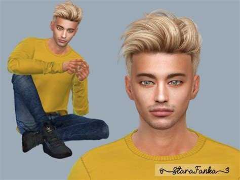 Mcneil, The Sims4, Sims Resource, Ts4 Cc, Sims Cc, Young Adult, Kenneth, Male Sketch, Guys