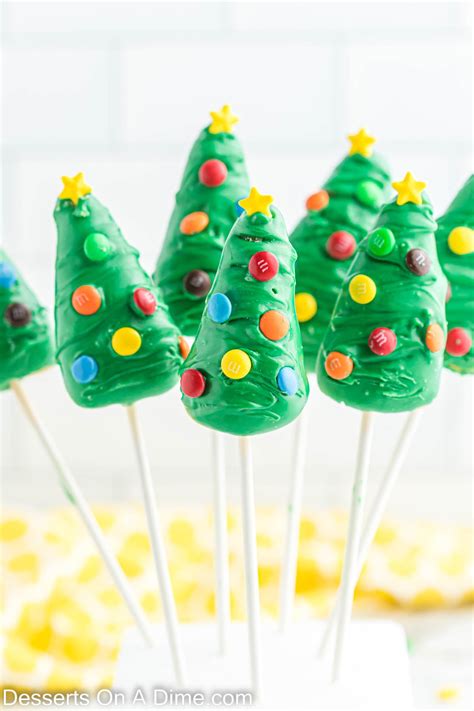 Christmas Tree Cake Pops