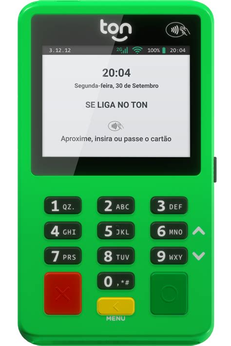 Maquininha T1 Chip - Máquina de Cartão do Ton