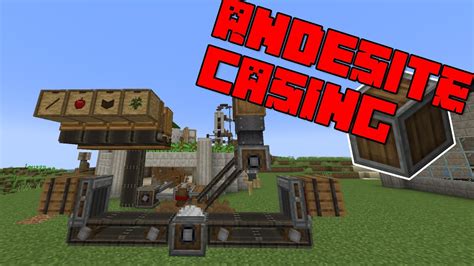 Minecraft Create 0.5 - Andesite Casing Maker - YouTube