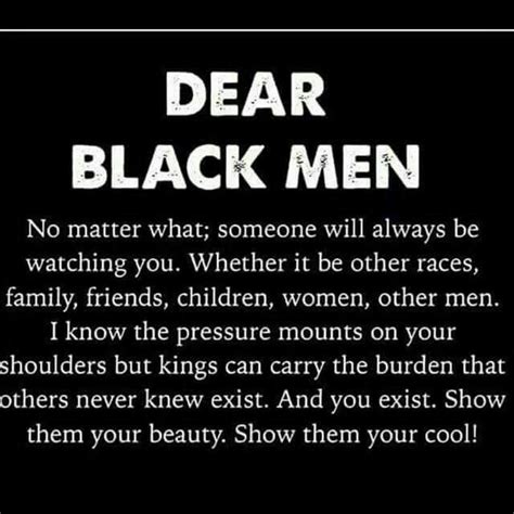 Dear Black Man Quotes - ShortQuotes.cc