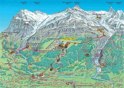 Grindelwald Hikes | Hiking map, Grindelwald, Hiking