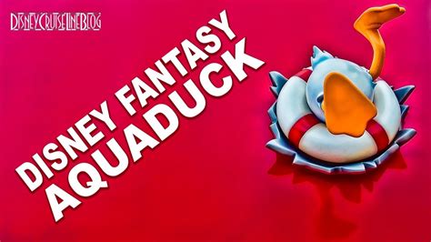 Video: The First Time on the Disney Fantasy's AquaDuck • The Disney Cruise Line Blog