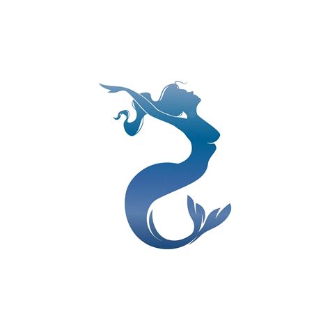 Premium Vector | Mermaid logo