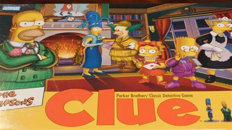 My Simpsons Clue 2nd Edition Impressions - Board-Games.com